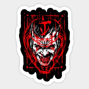 The only face they fear - Negative Zone Sticker